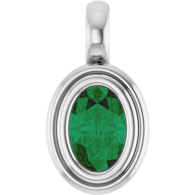 Natural Emerald | Oval | 6 x 4mm | Lab-Grown Emerald | Oval | 6 x 4mm