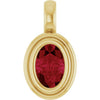 Lab-Grown Ruby | Oval | 6 x 4mm