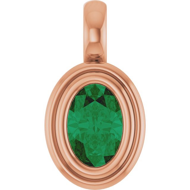 Natural Emerald | Oval | 6 x 4mm | Lab-Grown Emerald | Oval | 6 x 4mm