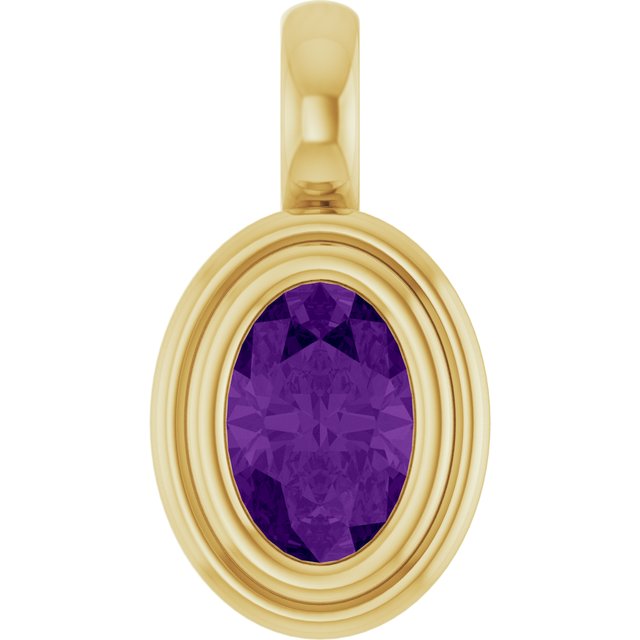 Natural Amethyst | Oval | 6 x 4mm