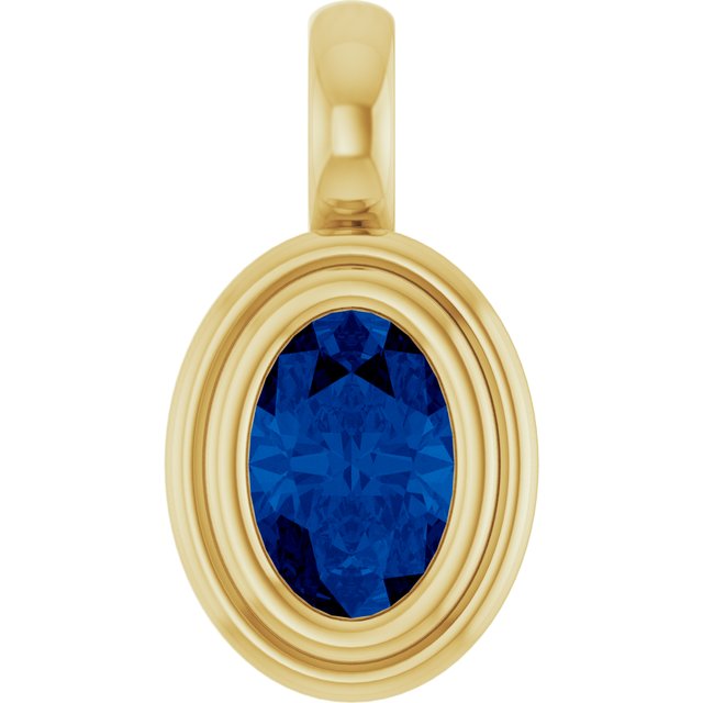 Natural Blue Sapphire | Oval | 6 x 4mm | Lab-Grown Blue Sapphire | Oval | 6 x 4mm