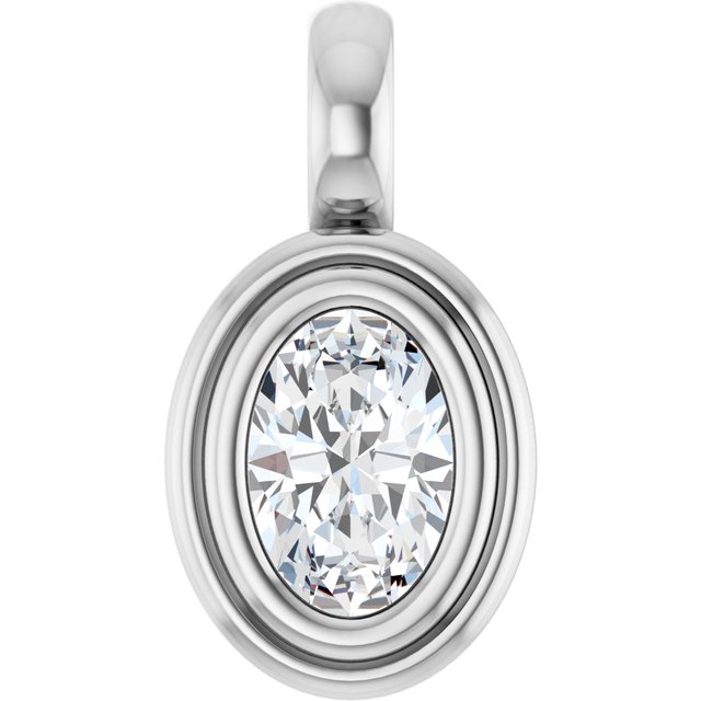 Natural Diamond | Oval | 6 x 4mm | Lab-Grown Diamond | Oval | 6 x 4mm