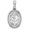 Natural Diamond | Oval | 6 x 4mm | Lab-Grown Diamond | Oval | 6 x 4mm