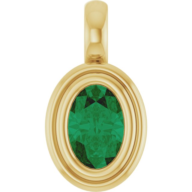 Natural Emerald | Oval | 6 x 4mm | Lab-Grown Emerald | Oval | 6 x 4mm