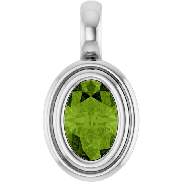 Natural Peridot | Oval | 6 x 4mm