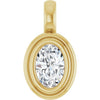 Natural Diamond | Oval | 6 x 4mm | Lab-Grown Diamond | Oval | 6 x 4mm