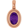 Natural Amethyst | Oval | 6 x 4mm