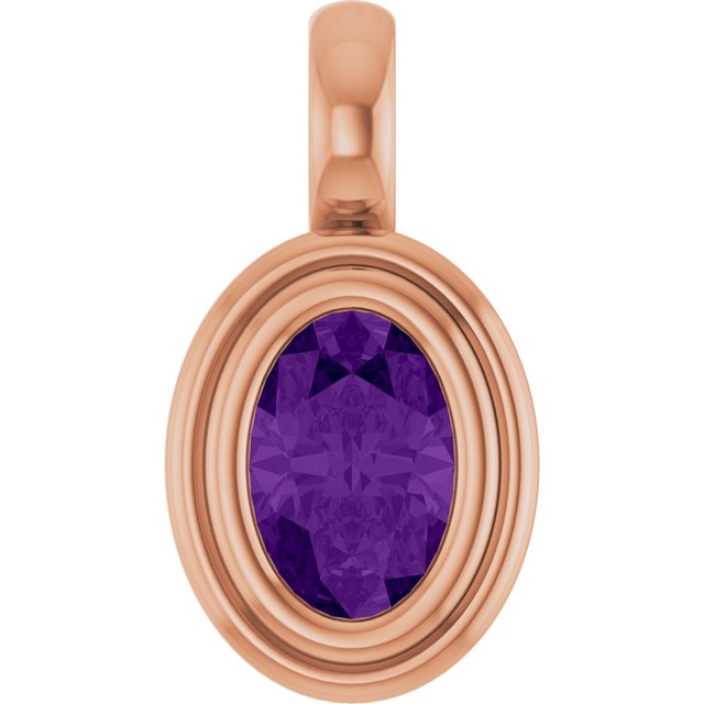 Natural Amethyst | Oval | 6 x 4mm