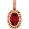 Lab-Grown Ruby | Oval | 6 x 4mm