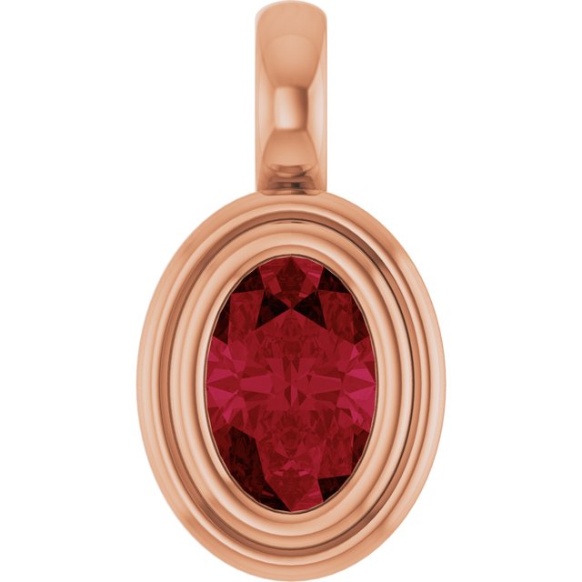 Lab-Grown Ruby | Oval | 6 x 4mm