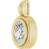 Natural Diamond | Oval | 6 x 4mm | Lab-Grown Diamond | Oval | 6 x 4mm