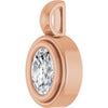 Natural Diamond | Oval | 6 x 4mm | Lab-Grown Diamond | Oval | 6 x 4mm