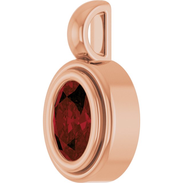 Natural Mozambique Garnet | Oval | 6 x 4mm