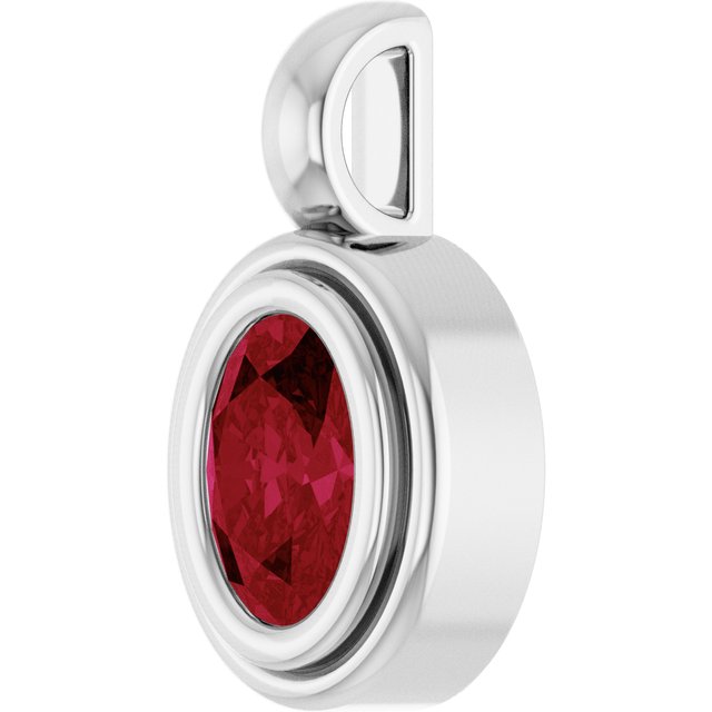 Lab-Grown Ruby | Oval | 6 x 4mm