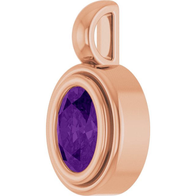 Natural Amethyst | Oval | 6 x 4mm