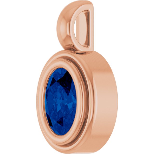 Natural Blue Sapphire | Oval | 6 x 4mm | Lab-Grown Blue Sapphire | Oval | 6 x 4mm
