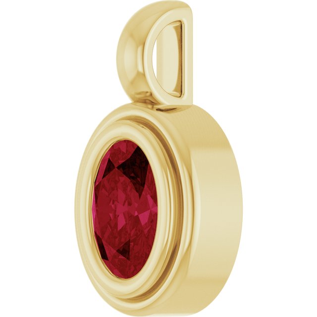 Lab-Grown Ruby | Oval | 6 x 4mm