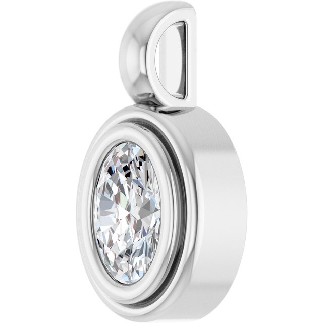 Natural Diamond | Oval | 6 x 4mm | Lab-Grown Diamond | Oval | 6 x 4mm