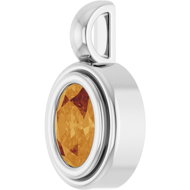 Natural Citrine | Oval | 6 x 4mm