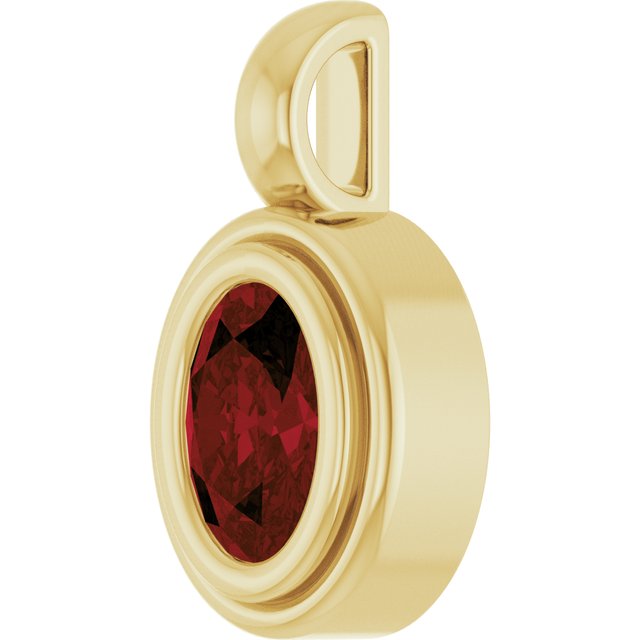 Natural Mozambique Garnet | Oval | 6 x 4mm