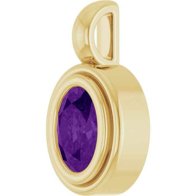 Natural Amethyst | Oval | 6 x 4mm