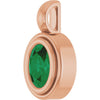 Natural Emerald | Oval | 6 x 4mm | Lab-Grown Emerald | Oval | 6 x 4mm