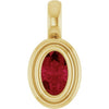 Lab-Grown Ruby | Oval | 5 x 3mm