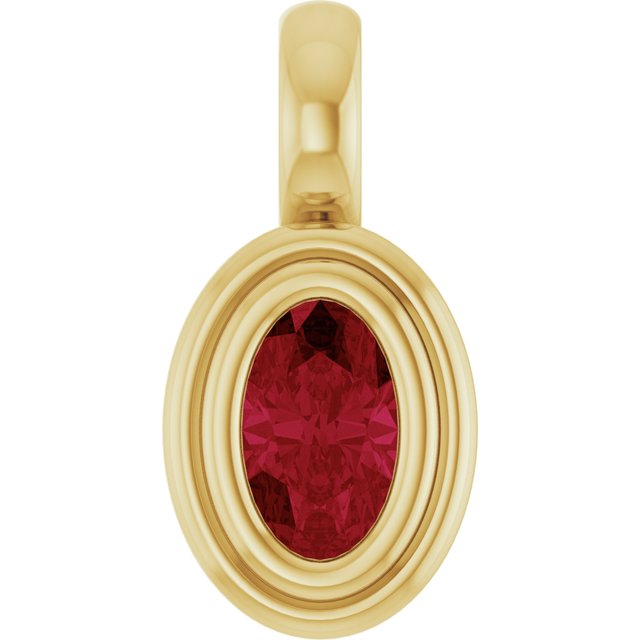 Lab-Grown Ruby | Oval | 5 x 3mm