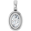 Natural Diamond | Oval | 5 x 3mm | Lab-Grown Diamond | Oval | 5 x 3mm