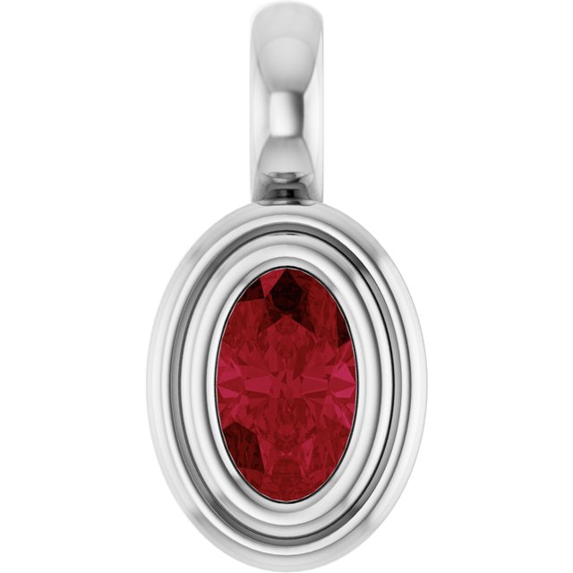Lab-Grown Ruby | Oval | 5 x 3mm
