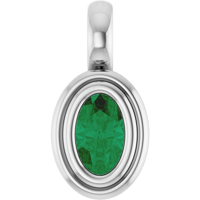 Natural Emerald | Oval | 5 x 3mm | Lab-Grown Emerald | Oval | 5 x 3mm