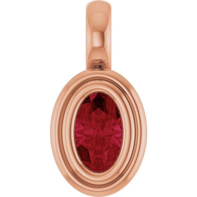 Lab-Grown Ruby | Oval | 5 x 3mm