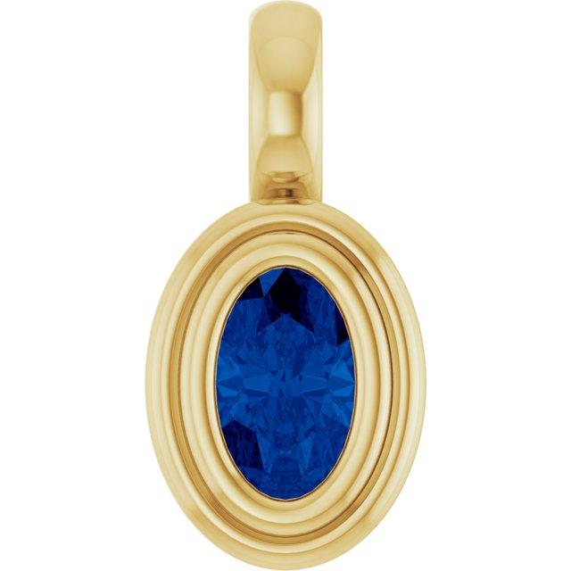 Natural Blue Sapphire | Oval | 5 x 3mm | Lab-Grown Blue Sapphire | Oval | 5 x 3mm