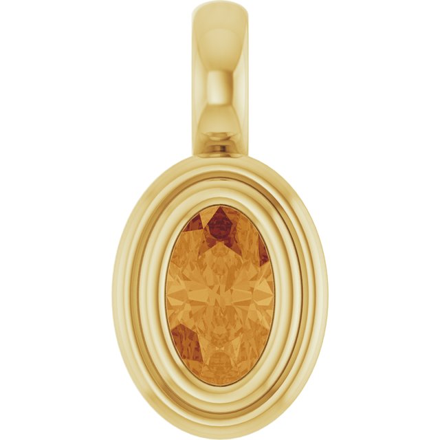 Natural Citrine | Oval | 5 x 3mm