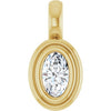 Natural Diamond | Oval | 5 x 3mm | Lab-Grown Diamond | Oval | 5 x 3mm