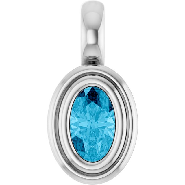 Natural Aquamarine | Oval | 5 x 3mm
