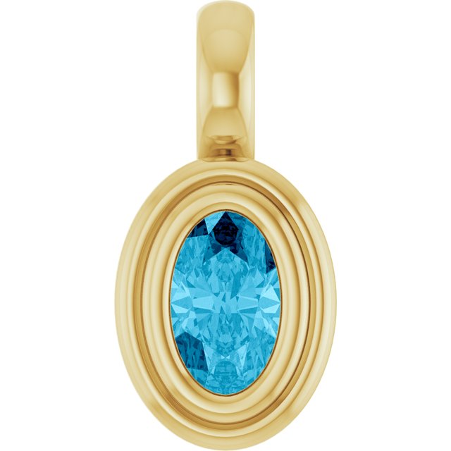 Natural Aquamarine | Oval | 5 x 3mm