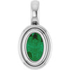 Natural Emerald | Oval | 5 x 3mm | Lab-Grown Emerald | Oval | 5 x 3mm