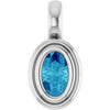 Natural Blue Zircon | Oval | 5 x 3mm