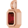 Natural Mozambique Garnet | Emerald | 6 x 4mm