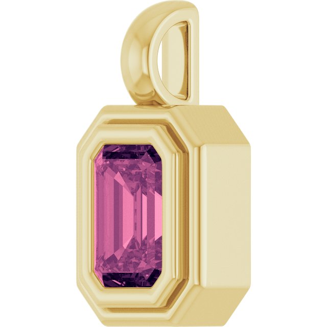 Natural Pink Tourmaline | Emerald | 6 x 4mm