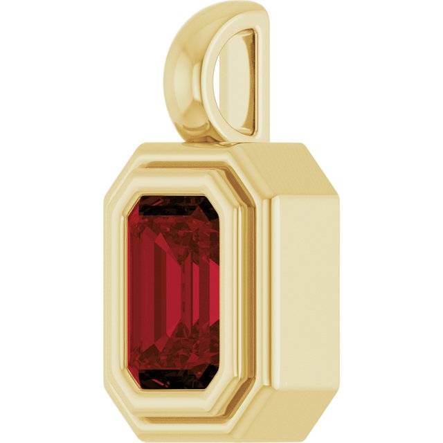 Natural Mozambique Garnet | Emerald | 6 x 4mm