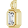 Lab-Grown Diamond | Emerald | 6 x 4mm