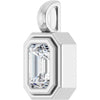 Lab-Grown Diamond | Emerald | 6 x 4mm