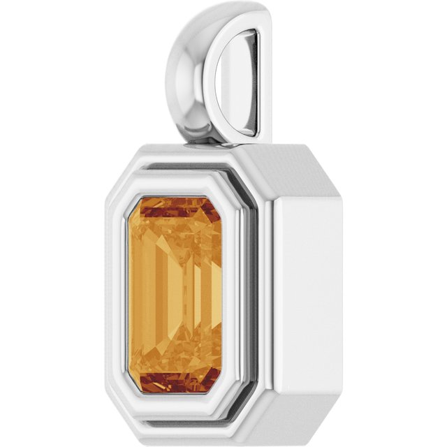 Natural Citrine | Emerald | 6 x 4mm