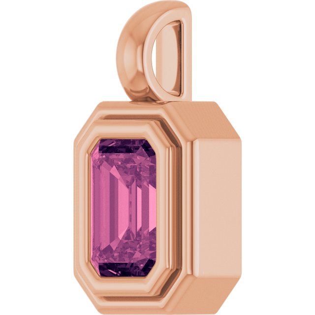 Natural Pink Tourmaline | Emerald | 6 x 4mm