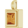 Natural Citrine | Square | 6.5 x 6.5mm