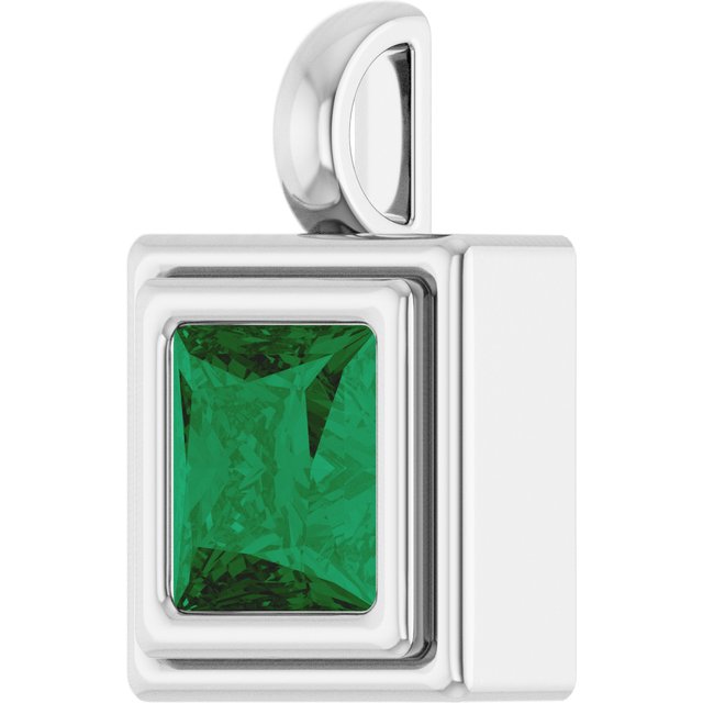 Lab-Grown Emerald | Square | 6.5 x 6.5mm