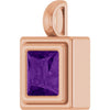 Natural Amethyst | Square | 6.5 x 6.5mm