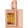 Natural Citrine | Square | 6.5 x 6.5mm